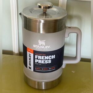 Stanley Classic French Press 48 oz - Stainless Steel and Gray